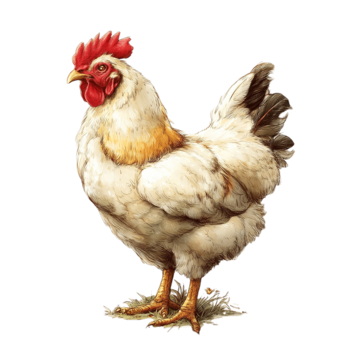 Ilustrasi ayam